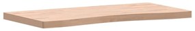 tömör bükkfa íróasztallap 100 x (45-50) x 4 cm