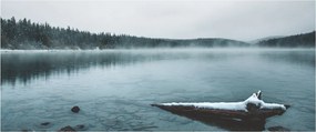 Kép - jeges északi tó (120x50 cm)