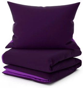 Pamut ágyneműhuzat VIOLETTA lila Ágyneműhuzat mérete: 70 x 90 cm | 140 x 200 cm