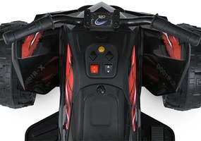 Elektromos quad gyerekeknek, 12V, fekete