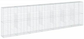 horganyzott vas gabion kosár fedéllel 700 x 50 x 200 cm