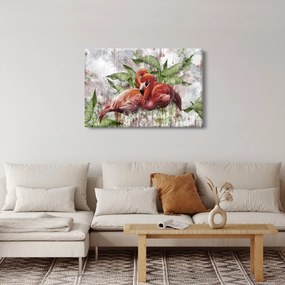 Kép - Flamingók (90x60 cm)
