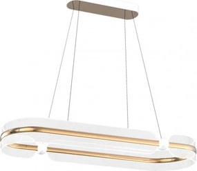 Függeszték Fehér Sopla ITALUX-PND-63728-56W-3K-GD