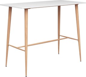 vidaXL fehér bárasztal 120 x 60 x 105 cm