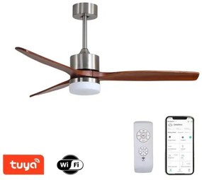 Immax NEO 07165-S-LED Mennyezeti ventilátor ELEGANTE LED/18W/230V Wi-Fi Tuya+távirányító