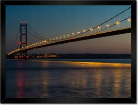 Poszterek keretben 40x30 Világító híd