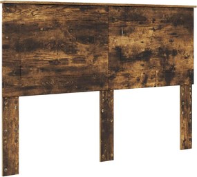 vidaXL Fejtámla Füstölt tölgy 150 cm Faanyag