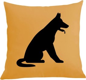 Párna párnahuzat nyomott mintás Német juhászkutya