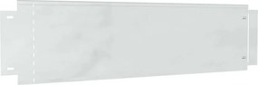 vidaXL Gyepszegélyek 10 pcs Ezüst 100 x 25 x 0,07 cm Horganyzott acél