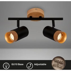 Briloner 2144025 - Spotlámpa SPOT 2xGU10/9W/230V