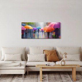 Kép - Esős nap (120x50 cm)