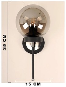 Fali lámpa ø 15 cm Tokyo – Squid Lighting