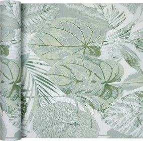 Vinyl tapéta flizelin nagy zöld dzsungel levelek