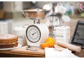Living Nostalgia krémszínű konyhai mérleg, max. 4 kg - Kitchen Craft