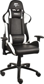 FragON Gamer szék - 2X Series Rev. 2.0, fekete/fehér