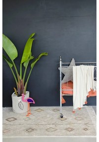 Bézs mosható kézi szövésű pamut szőnyeg 170x240 cm Kaarol Earth – Lorena Canals