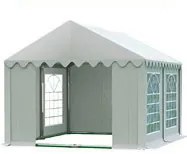 Partystan 3x4m - Prémium - acélszerkezet, fehér színű