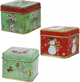 Gyertya Karácsonyi paraffingyertya Vanilla Butter Cookies dobozban 8cm