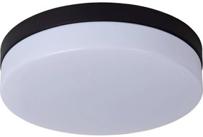 Lucide 79111/30/30 - LED Fürdőszobai lámpa BISKIT LED/18W/230V IP44 fekete