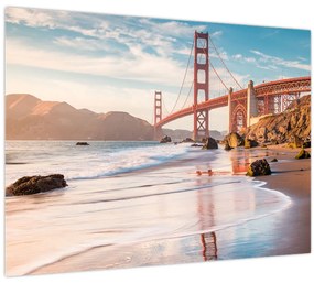 Kép - Golden Gate híd (70x50 cm)
