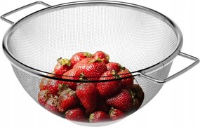 Konyhai Acél szűrő zöldség-gyümölcs leszűréshez 20 cm