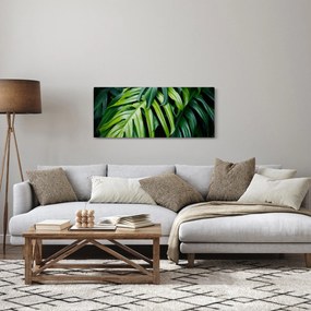 Kép - trópusi levelek (120x50 cm)