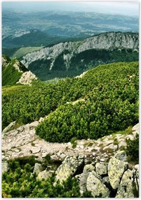 Poszterek 70x100 Tátra Lengyel hegyek Kilátás