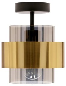 Felületre szerelhető csillár SPIEGA 1xE27/60W/230V arany/fekete