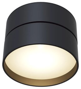 MAYTONI-C024CL-L18B ONDA Fekete Színű Mennyezeti Lámpa LED 18W IP20