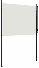 krémszínű kültéri roló 150 x 270 cm