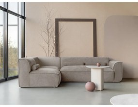 Bézs sarokkanapé (bal oldali) Flex Felix – Miuform