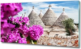 Fotó vászonkép edzett üveg Manhattan éjszaka 100x70