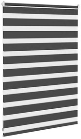 zebrafüggönnyel fekete szövetszélesség 95,9 cm poliészter