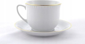 Csésze Lubiana Bécs 300ml Arany porcelán szíj