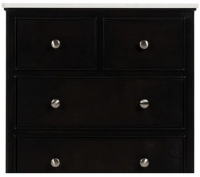 Fekete komód 60x75,5x33 cm Mods – Ixia