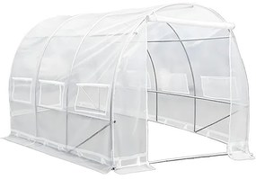 Fóliasátor 200x200x300 cm váz+fólia