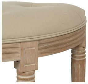 Bézs-natúr színű pad Royal – Ixia