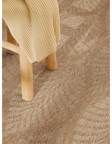 Bézs-elefántcsont színű kültéri-beltéri futószőnyeg 80x250 cm Duet Liora – NORTHRUGS