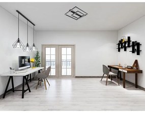 Fényerőszabályozható LED mennyezeti lámpatest LED/95W/230V 3000-6500K + távirányító