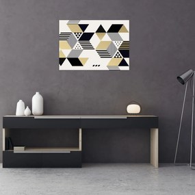 Kép - Geometriai formák N⁰1 (70x50 cm)