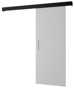 Tolóajtó 80 cm Slavdro 1 (matt fehér + matt fekete). 1108786