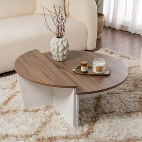 Orion Walnut White dohányzóasztal