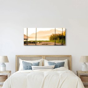 Kép egy hintákról a természetben (120x50 cm)