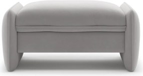 Világosszürke bársony lábtartó Georgia – Micadoni