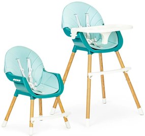 Etetőszék 2 az 1-ben kék