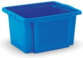 Kék műanyag tárolódoboz 42x35x23 cm H-Box S – KIS