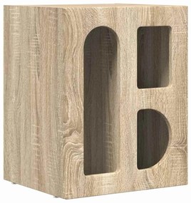 vidaXL Éjjeli asztal Sonoma tölgy 40 x 35 x 50 cm Faanyag