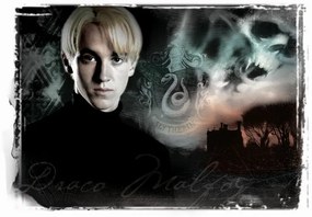 Művészi plakát Harry Potter - Draco Malfoy