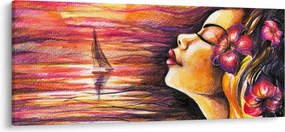 Kép - Nyári emlékek (120x50 cm)