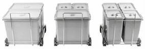 Elletipi ECOFIL beépíthető szemetes, 35 + 35 l